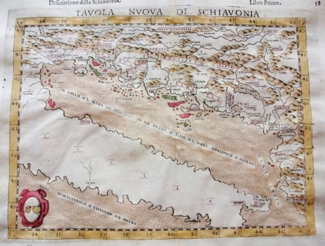 MAP OF SLAVONIA 